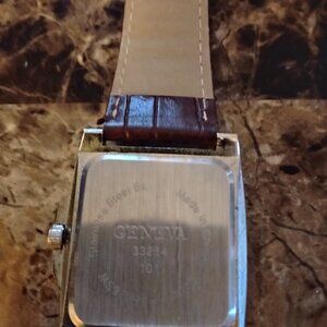Men's Geneva quartz watch